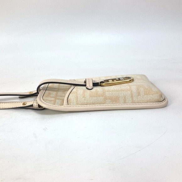 FENDI Smartphone case Zucca Logo Phone Pouch Orlock Shoulder Bag - Picture 8 of 14